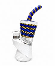 Load image into Gallery viewer, Full Rossicello Puffco Peak Top w/Grateful Blue and Orange
