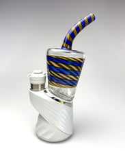Load image into Gallery viewer, Full Rossicello Puffco Peak Top w/Grateful Blue and Orange