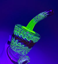 Load image into Gallery viewer, Fully Worked Puffco Peak Top w/Illuminati UV Glass