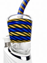 Load image into Gallery viewer, Full Rossicello Puffco Peak Top w/Grateful Blue and Orange
