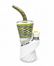 Load image into Gallery viewer, Full Rossicello Puffco Peak Top w/Purple and Yellow
