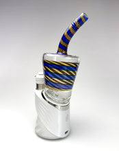 Load image into Gallery viewer, Full Rossicello Puffco Peak Top w/Grateful Blue and Orange
