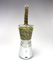 Load image into Gallery viewer, Full Rossicello Puffco Peak Top w/Purple and Yellow
