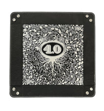 Load image into Gallery viewer, Snap Up Rolling Tray (Black and Silver)
