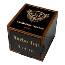 Load image into Gallery viewer, Collector Series Turbo Top (Black &amp; White w/ Blue and Pink UV)
